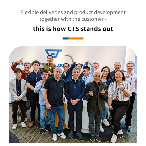 柔軟な納品と顧客と協力した製品開発 - それが CTS の特徴です - Connection Technology Systems Inc.