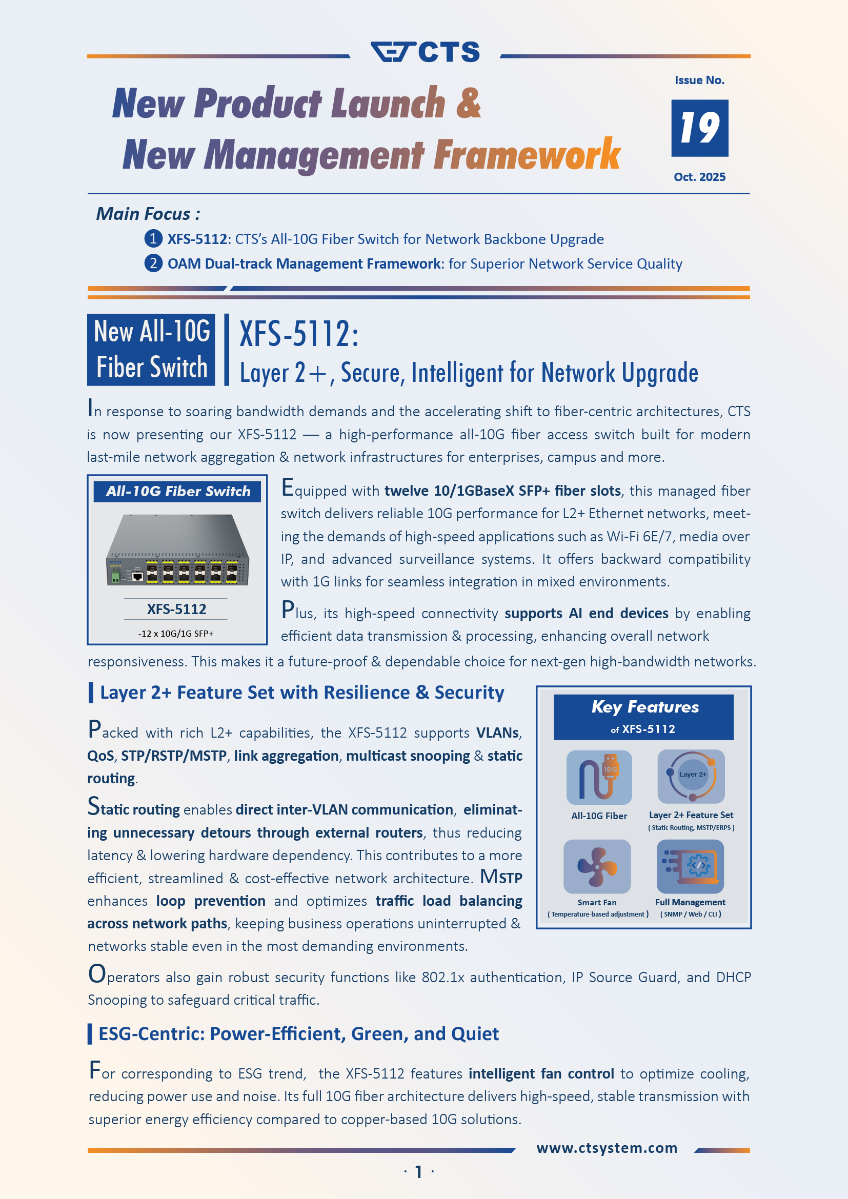 Read more about the article CTS Monthly NEWS – October 2025