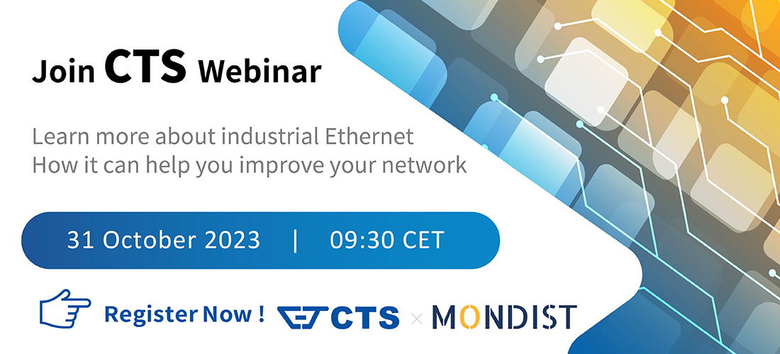Read more about the article Join CTS Webinar : Industrial Ethernet on Oct. 31