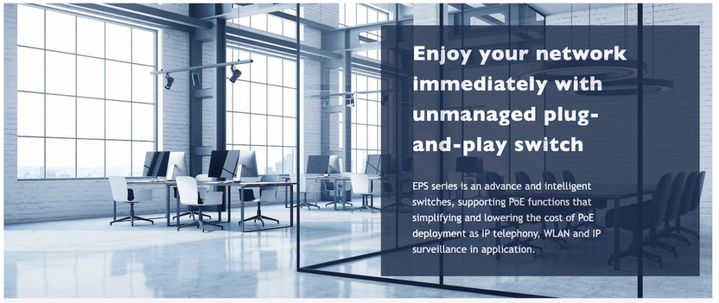 enjoy-your-network with EPS series