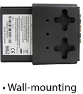 Slide-in Wall mounting for MCT